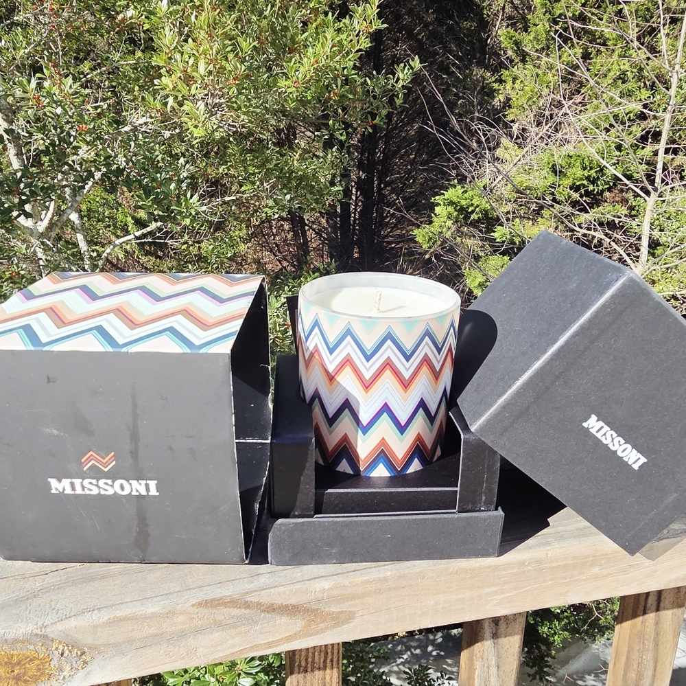 Missoni Vibrant Zigzag Candle Holder